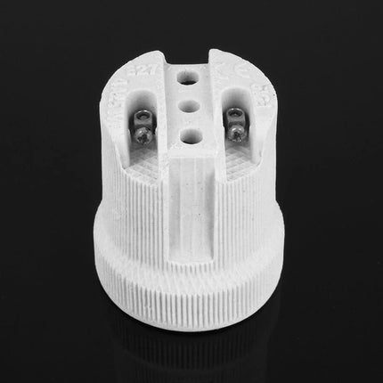 10pcs Screw E27 Ceramic Porcelain Socket Bulb Holder for Heat Lamps Reptile Pet