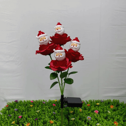 Waterproof Solar Christmas Lights LED Outdoor Ground Light Patio Decorations
