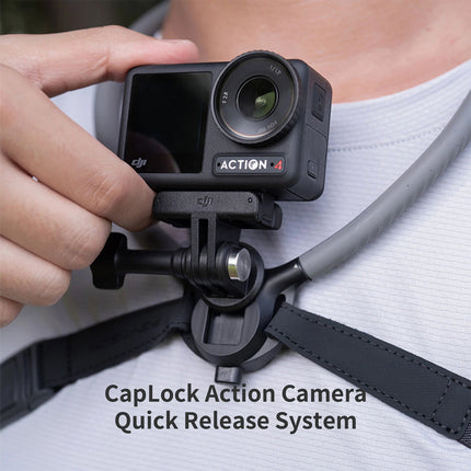 Neck Hold Mount Holder Compatible with GoPro Hero Series and Insta360 DJI Cameras