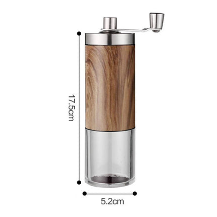 Hand Manual Coffee Bean Grinder Stainless Steel Conical Burr Portable Travel AU