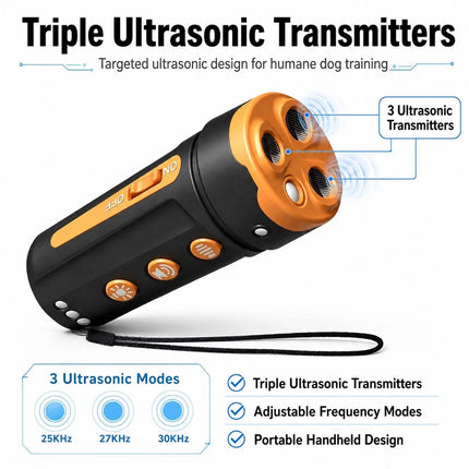 Outdoor Anti Bark Device Ultrasonic Dog Barking Control Stop Repeller Trainer