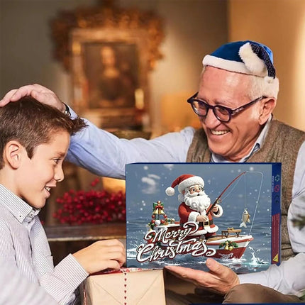 Fishing Advent Calendar 24Day Christmas Countdown Fishing Tackle Advent Calendar A