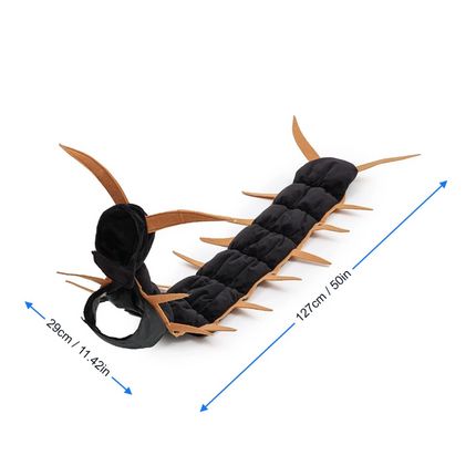 Halloween Pet Centipede Costume Funny Cat Dog Apparel Party Cosplay Outfit