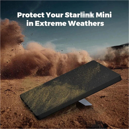 Starlink Mini  Protective Cover Silicone Protective Case Black for Starlink Mini Dish
