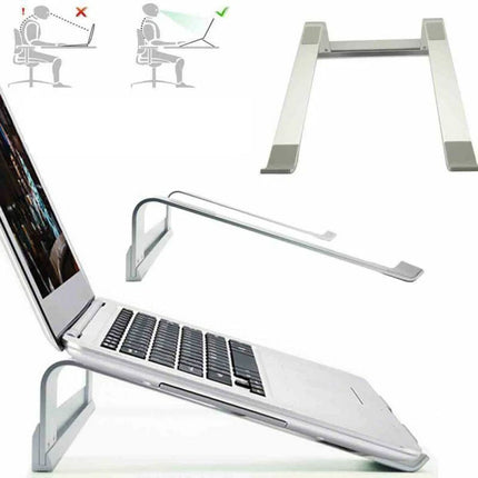 Portable Aluminium Laptop Stand Tray Holder Riser For Ipad MacBook Notebook AU