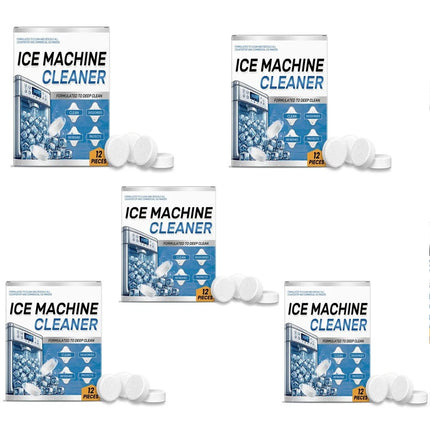 5 Box Ice Machine Cleaner Maker Descaler Powerful Nickel-Safe Descaling