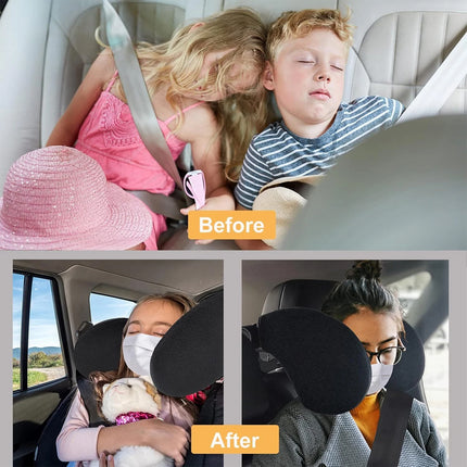 Adjustable  Headrest Neck Pillow Cushion Head Support Pad Soft Comfort