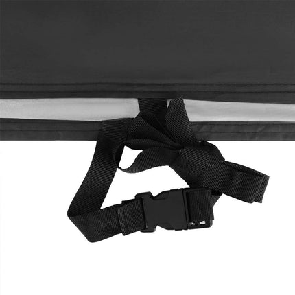 Golf Buggy Cart Cover 2 Passengers Waterproof Dust-proof Rain UV Protect Storage