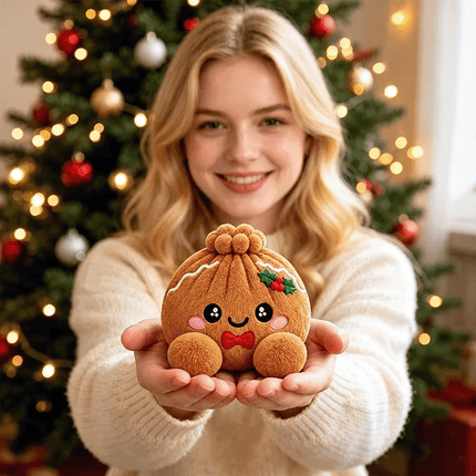 Christmas Mystery Dumpling Brown Bun Plush Edition with Steamer