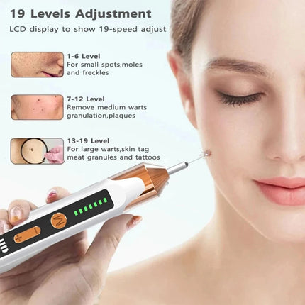 Laser Plasma Pen Skin Tag Mole Wart Freckle Dark Spot Tattoo Removal Machine
