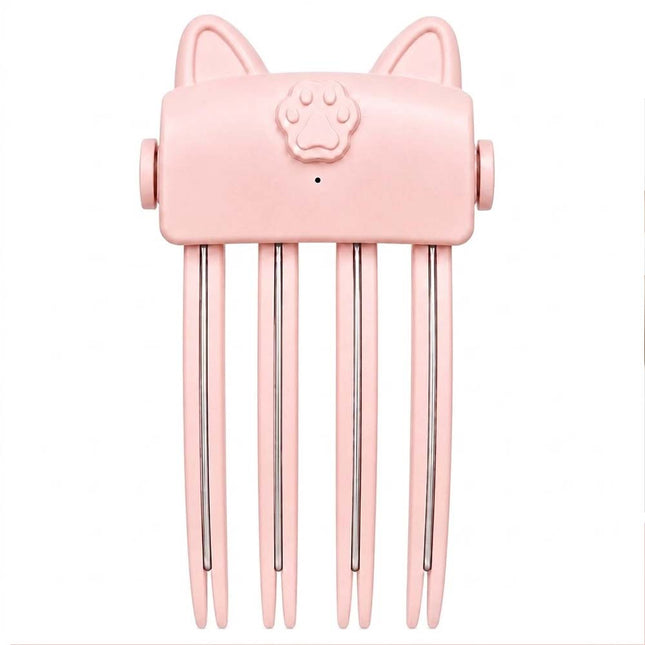 Electric Cordless Heated Hair Volume Clip- Root Clips for Curly Hair Volume Pink
