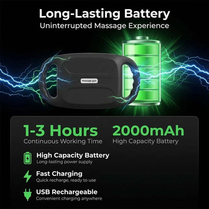 20 Heads Massage Deep Tissue Electric Massager Relieve Muscle Pain