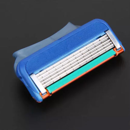 40PSC Shaving Razor Blades Refills Compatible for Gilette Fusion 5 Proglide Blue