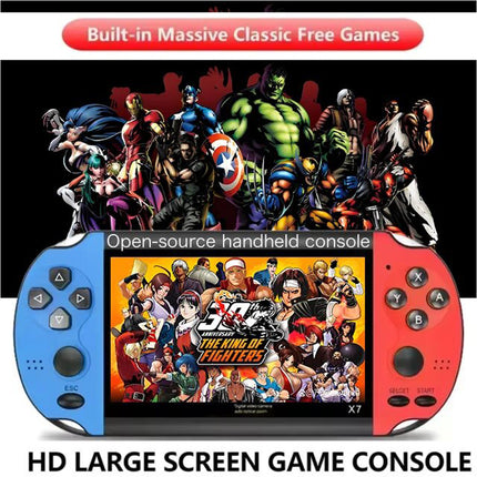 4.3" HD Screen Built In Handheld Game Classic Game Retro Console New 20000 Games