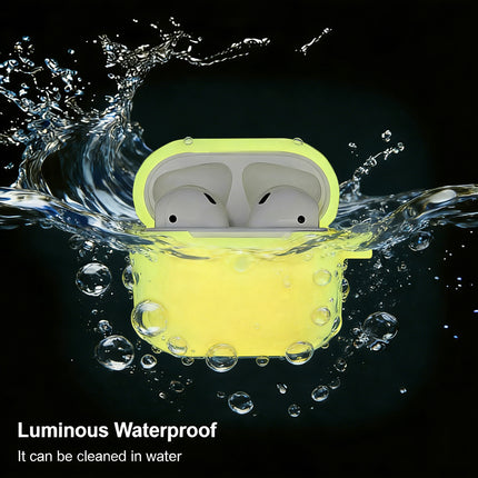 Apple AirPods 3rd generation Case 3rd Gen Luminous Silicone Protective Cover Yellow