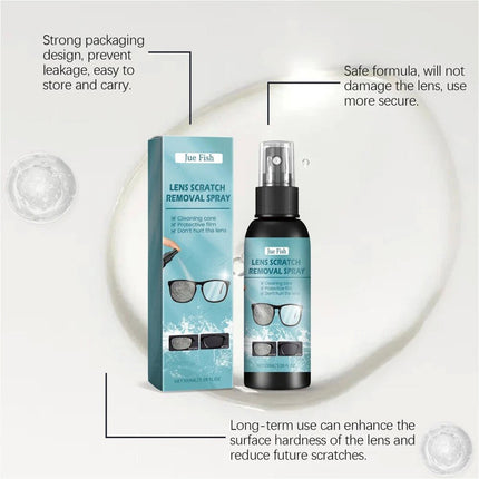 Lens Cleaning Spray Optical Glasses Cleaner Spectacle Scratch Removal Spray
