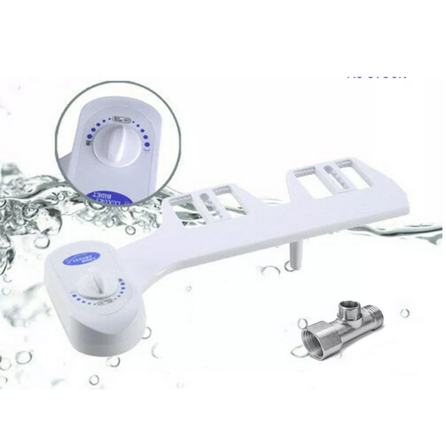 Hygiene Water Wash Clean Unisex Easy Toilet Bidet / Seat Attachment Upgrade