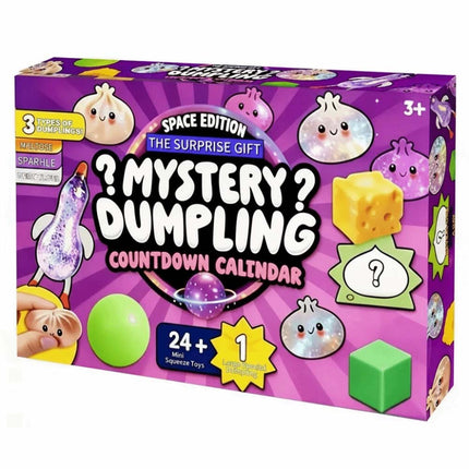 Fidget Mystery Dumpling Advent Calendar Adults Christmas Gift 24 Days Dumpling Toys Countdown