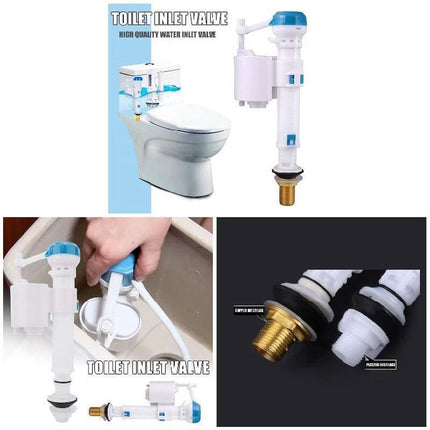 Toilet Cistern Inlet Valve Flush Replacement Float Spare Adjustable 3 Mode