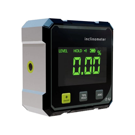 Digital Angle Finder with Electronic Laser, 4-Side  Angle Gauge, Cube