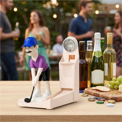 Golf Ball Wine Bottle Opener Novelty Metal Corkscrew for Party Games Barware