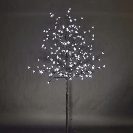 200 LED 1.5m Cherry Blossom Solar Christmas Outdoor Tree