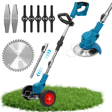 Cordless Electric Grass String Trimmer Lawn  Brush Mower Whipper Snipper