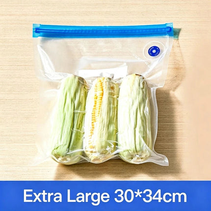 Fresh Reserve Vacuum Sealer, Fresh Reserve Food Vacuum with 15 Reusable Bags