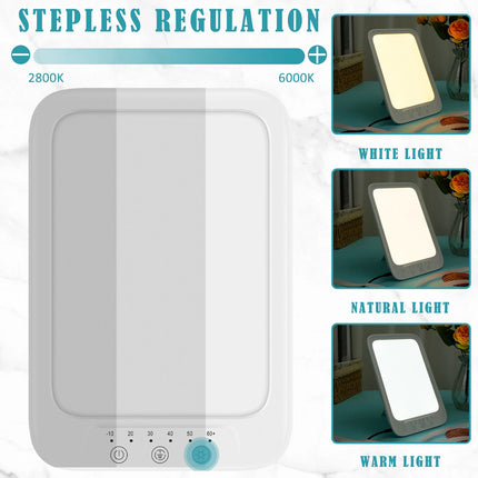 Sad Lamp, 2800-6000K Dimmable Simulated Sunlight Ambient Light