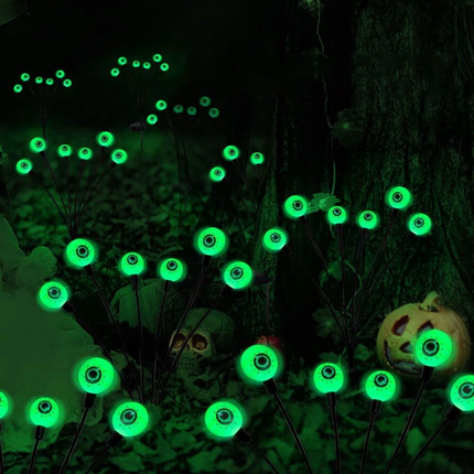 Halloween Solar Eyeball Lights Outdoor Garden Decorative Scary Lights