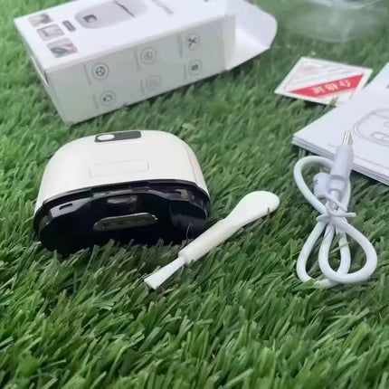 Automatic Electric Toe Nail Clippers With Light Trimmer USB Rechargeable