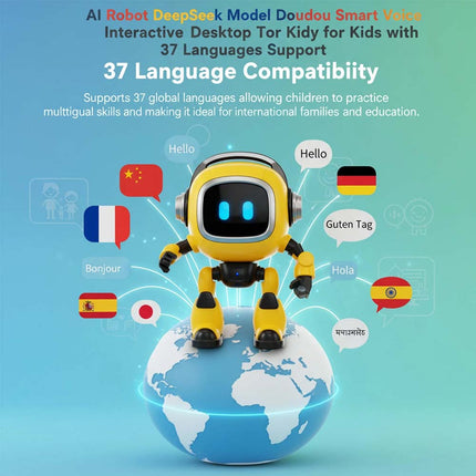 AI Robot Learning Educational Interactive Toys Smart Robot Emotional Support
