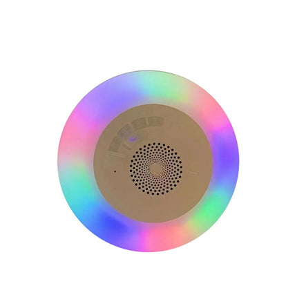 Floating Pool Speaker Waterproof Wireless Speaker for Pool With 8 Light Modes