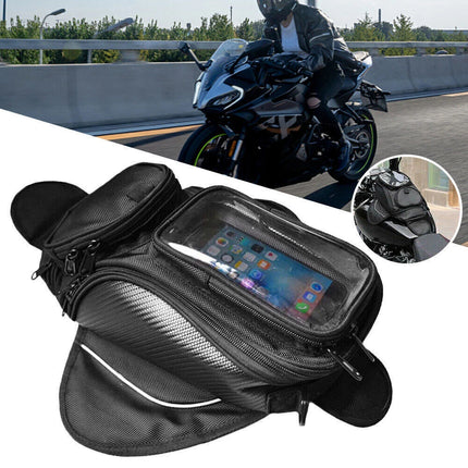 Universal Waterproof Motorcycle Tank Bag Oil Fuel Bag Saddlebags Sports