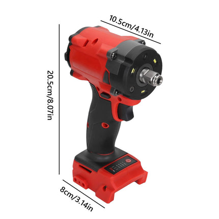 Impact Wrench 1/2" 450Nm Cordless Brushless Power Tool Construction Car Repair