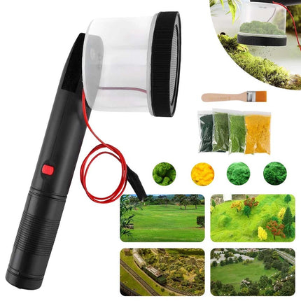 Miniature Scenery Model Material Flocking Static Grass Applicator Modeling