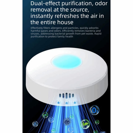Air Purifier for Pets Rechargeable Air Purifier Quiet Pet Odor Eliminator Indoor