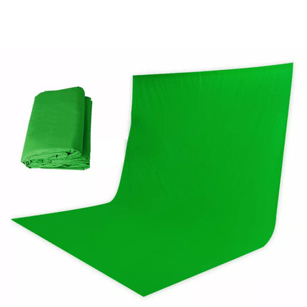 3X3.6M Collapsible Green Screen Photo Backdrop Muslin Background Studio Curtain