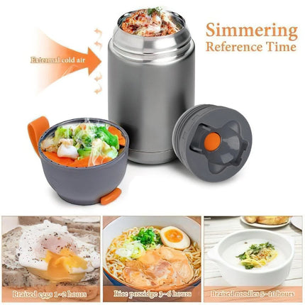 650ML Thermos Stainless Steel Flask Hot Insulated Vacuum Bottle Water Tea/Coffee