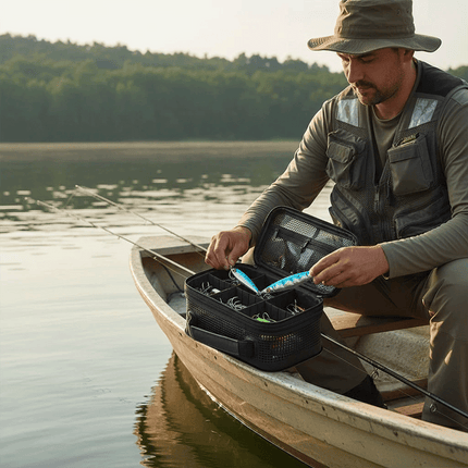 Saltwater Tackle Rinse Box For Rinse Drain Store Fishing Lures