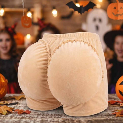 Lightweight Fake Buttock Padded Costume Accessory for Granny Cosplay Funny Adult
