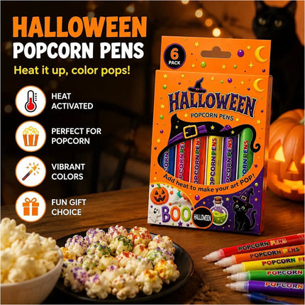 3D Puffy Bubble Art Drawing Pens Magic Popcorn Pens DIY Craft Set 3 Box