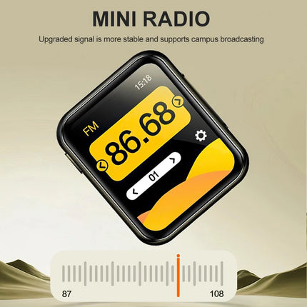 Bluetooth 5.4 MP3 Player MP4 Player 2 inch IPS Full Touch HD Colour Screen Photo