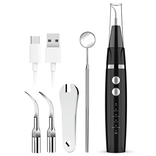 Ultrasonic Tooth Cleaner Plaque Remover Teeth Stain Tartar Calculus Remove