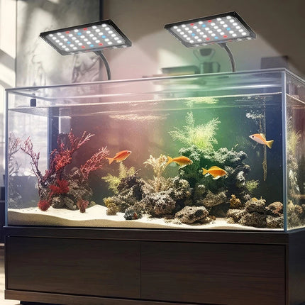 Aquarium Light Clip-On LED Lighting Full Spectrum Aqua Plant Fish Tank Bar Lamp