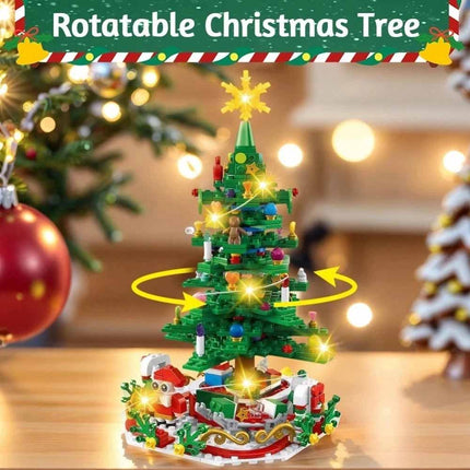 24PCS Advent Calendar 2026 Christmas Tree Building Set Boxes Countdown Block