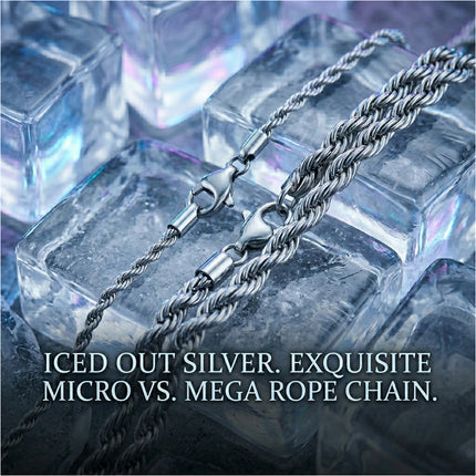 Chain Link Curb Necklace Men Women Stainless Steel Silver