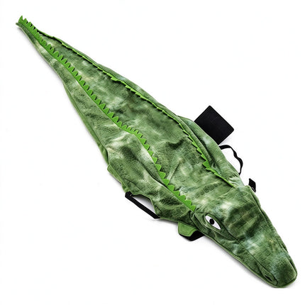 Novelty Alligator Dog Cat Outfit Plush Dog Crocodile Suit Halloween Pet Costume