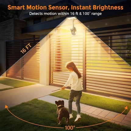 92 LED Outdoor Solar Clip Light for Patio and Garden