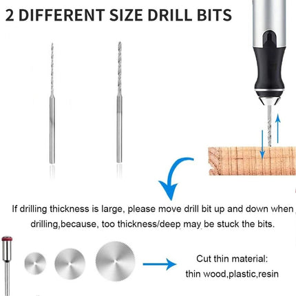 Cordless Electric Engraving Pen USB Rechargeable Micro Carving Tool with 37Pcs Accessories Set